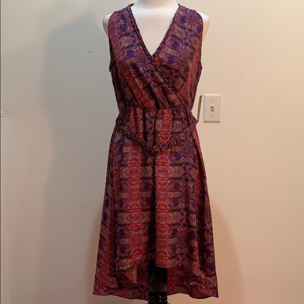 NWT Charlie Jade Geometric Print Dress